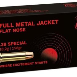GECO cal.38 Sp&eacute;cial FMJ Flat Nose 158gr x50