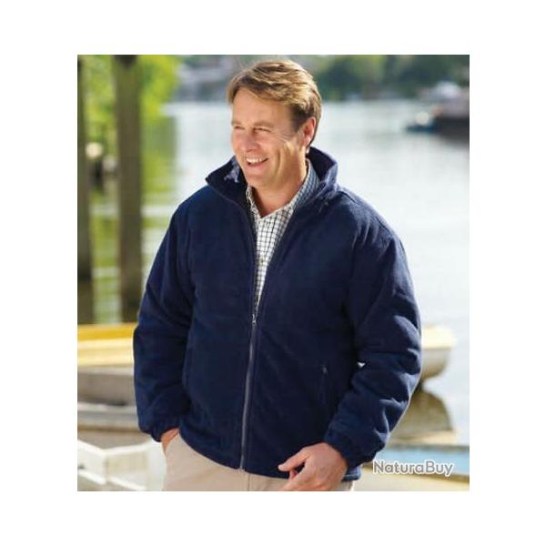 Veste polaire matelass�e Champion Glen pour homme Bleu