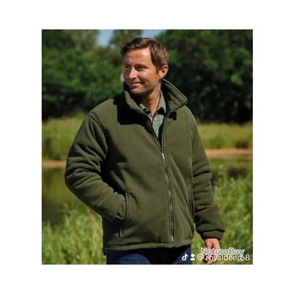 Veste polaire matelass�e Champion Glen pour homme Vert Olive