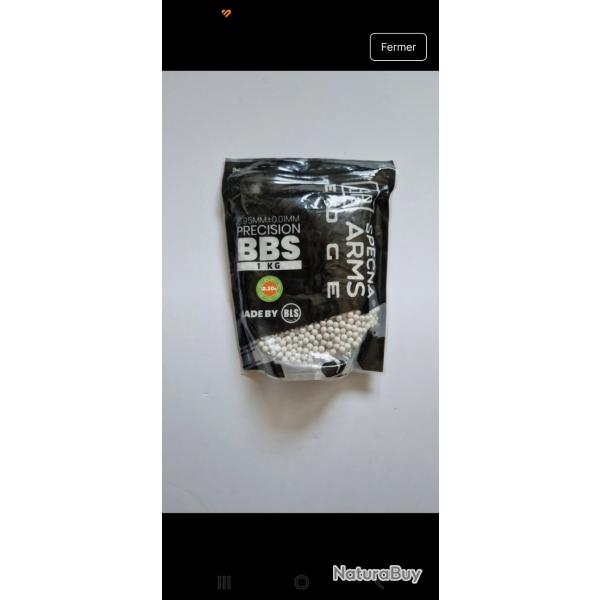 Bille airsoft specna arms 0.30gr