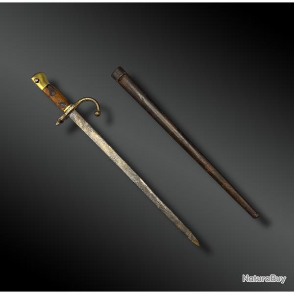 BA�ONNETTE scolaire type Gras - France - XIX�me si�cle (1)