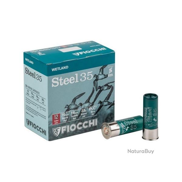 Cartouches Fiocchi Steel Shot 35g BJ - Cal. 12 x1 boite