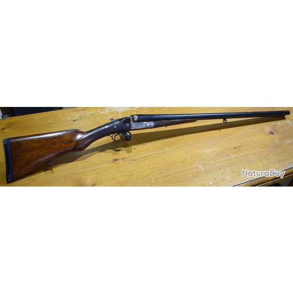 Fusil juxtapos� cal 12/65, canon 70cm, extracteur (crumiere valence)