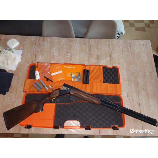 Franchi Feeling Sporting 12/76 - Canons 76 cm-Crosse & d�tente r�glables-5 chokes+mallette+garantie