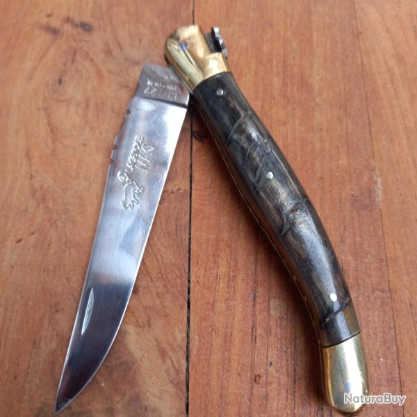 Joli Couteau R�gional LAGUIOLE MAKI  Manche en Corne de B�lier