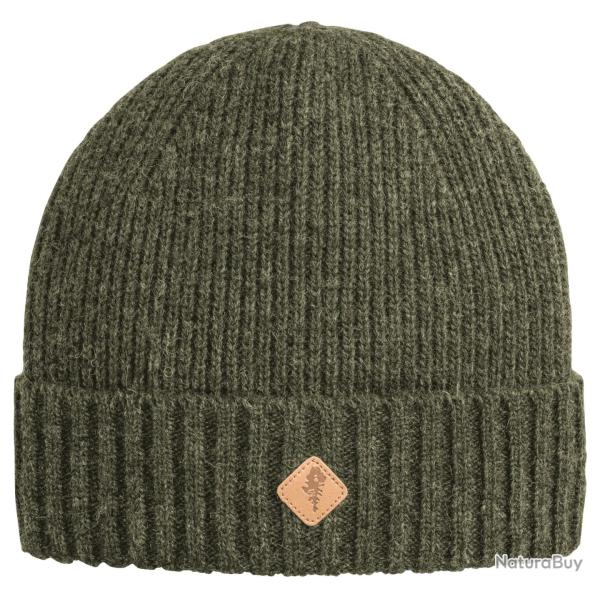 Bonnet Tricote en Laine Pinewood Vert