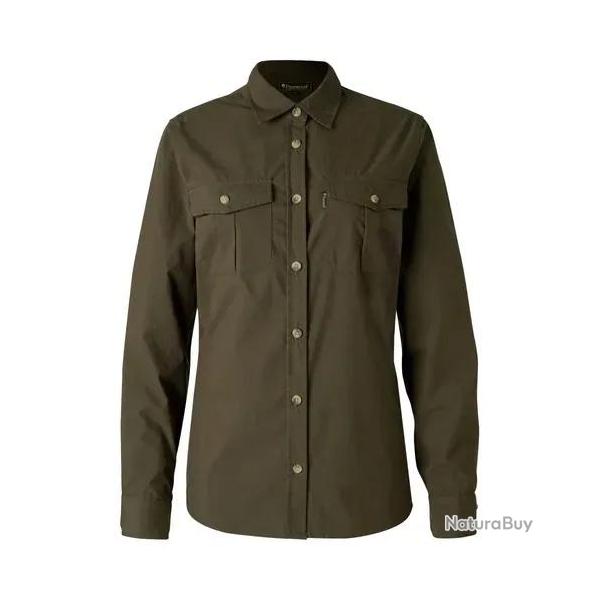 Chemise Pinewood Safari Femme Verte