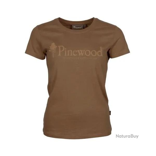 T shirt Pinewood Outdoor Life Femme Nougat