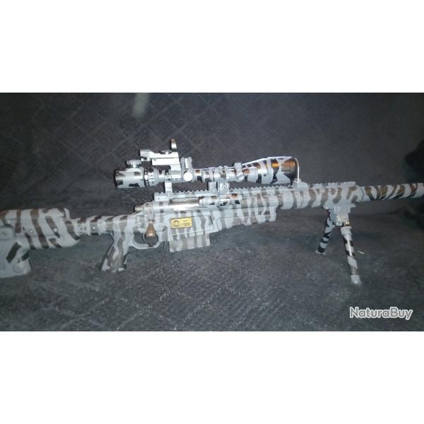 Airsoft R�plique ASG MK13 Compact Sniper toute �quip�e