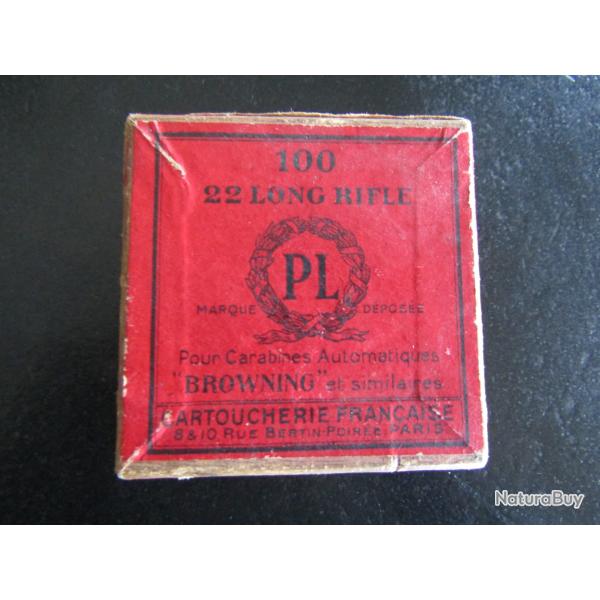 UNE BOITE DE 100 CARTOUCHES