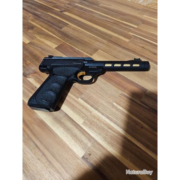 Pistolet Browning Buck Mark plus vision Black Gold UFX 22lr