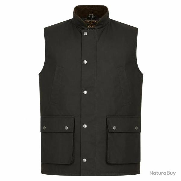 Gilet Walker and Hawkes Winchester Vert Coton Cir�