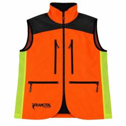 Gilet de traque Francital Atalante 7 Poches Zipp&eacute;es ISO NF
