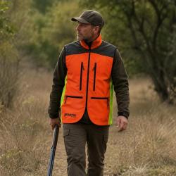 Gilet de traque Francital Atalante 7 Poches Zipp&eacute;es ISO NF