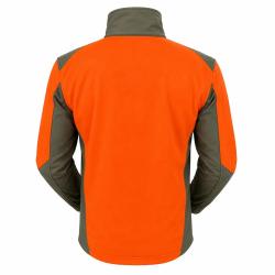 Veste Francital Softshell Chambaran Orange manches amovibles norme NF S 74 567