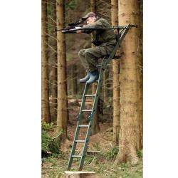 &Eacute;chelle pliable 2,50m hauteur d'assise aluminium portable &agrave; l'unit&eacute;