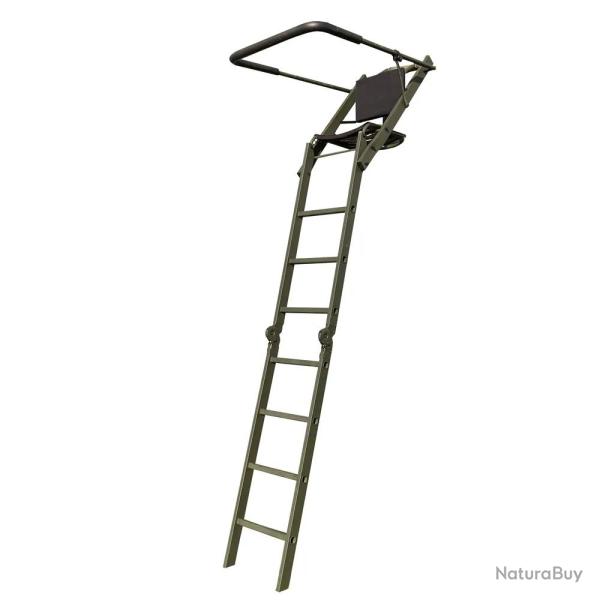 �chelle pliable 2,50m hauteur d'assise aluminium portable � l'unit�