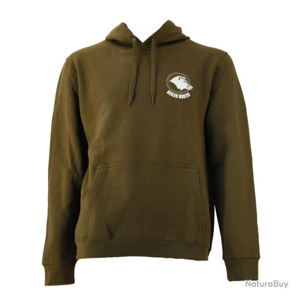 Sweat Keiler Hunter kaki 50 coton 50 logo 2
