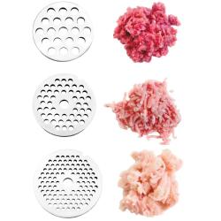 Hachoir &agrave; viande professionnel 550W fonte aluminium 3-5-8mm