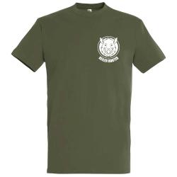 T Shirt Keiler Hunter kaki 100 coton manches courtes logo 3