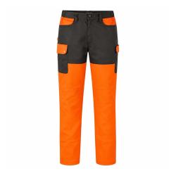 Pantalon Percussion tradition orange CE 6 poches 600 deniers