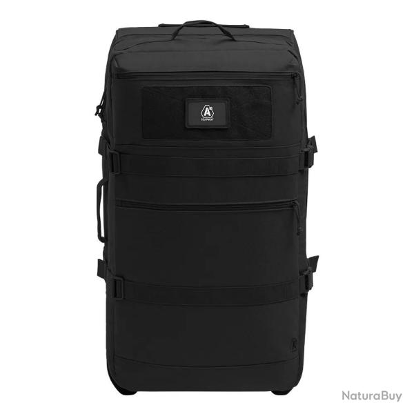 Sac transport roulettes 120L polyester 600D poign�e t�lescopique