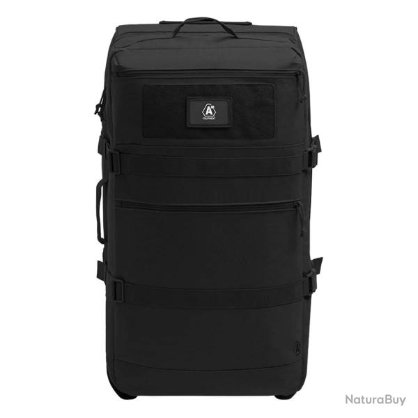 Sac transport roulettes 120L polyester 600D poign�e t�lescopique