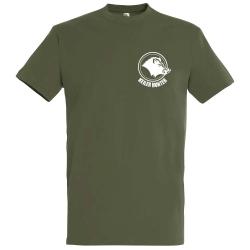 T Shirt Keiler Hunter kaki 100 coton manches courtes logo 2