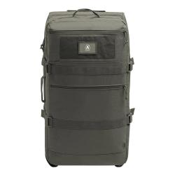 Sac transport roulettes 120L polyester 600D poign&eacute;e t&eacute;lescopique