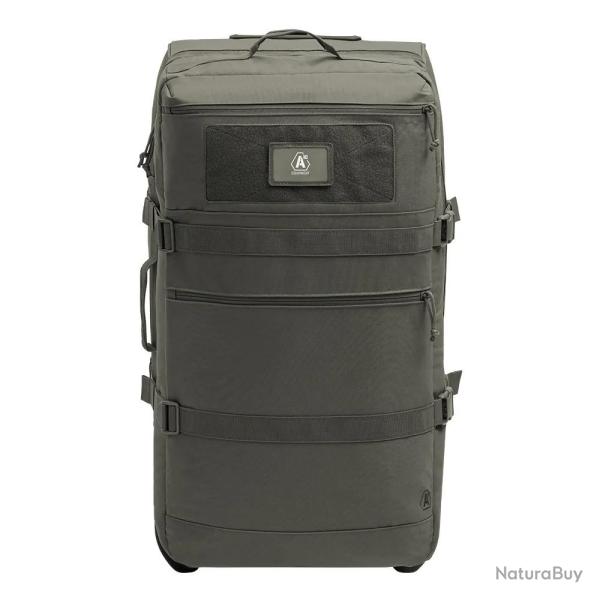 Sac transport roulettes 120L polyester 600D poign�e t�lescopique