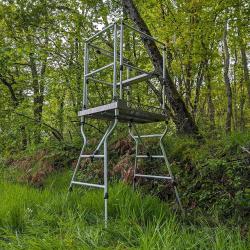 Mirador pliable transportable 19.5kg - Poste observation mobile