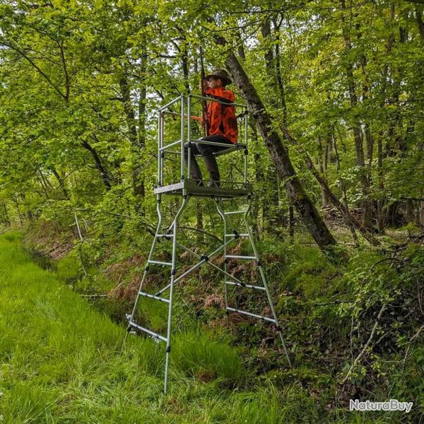 Pack mirador pliable aluminium 1,25 m + si�ge clipsable + harnais