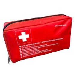 Trousse de premiers secours compl&egrave;te - Pansements, compresses