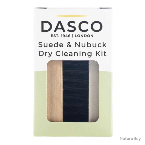 Kit nettoyage � sec cuir daim nubuck - bloc + brosse