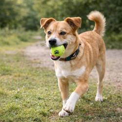 3 balles tennis &Oslash; 6,25 cm en filet