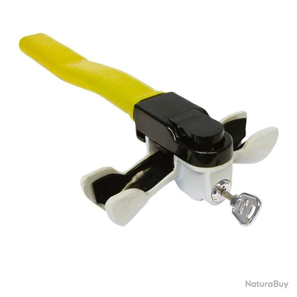 Antivol volant bloque-disque bras articul� tableau de bord