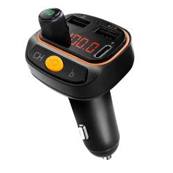 Transmetteur FM Bluetooth Auto USB Appels Musique Smartphone