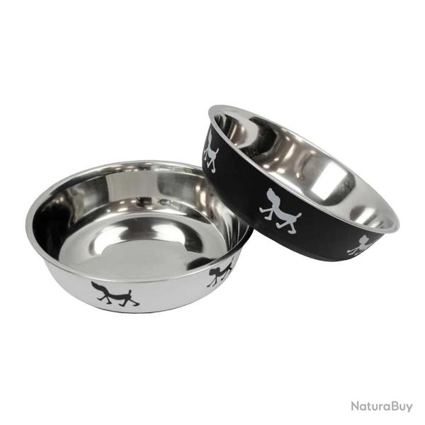 Gamelle acier inoxydable antid�rapante couleur 21cm