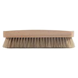 Brosse en crin de cheval D&eacute;poussi&eacute;rage doux efficace 18cm