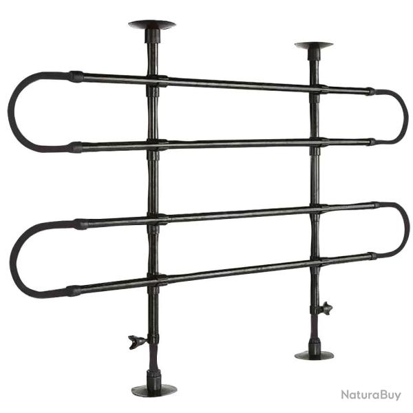 Barre pare-chien m�tallique ajustable 85-140cm H60-110cm