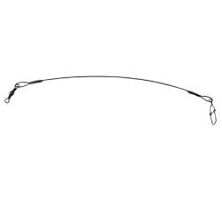 Bas de ligne Carnassier x3 - Montages p&ecirc;che brochet pr&ecirc;ts longueur 23cm