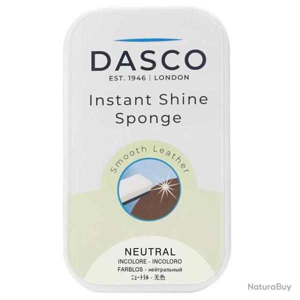 Eponge auto-lustrante incolore entretien lustrage 10cm