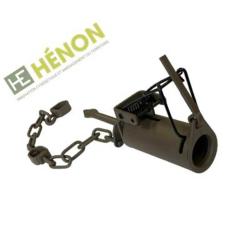 3 Pi&egrave;ges raton laveur couvre-main tube 9cm m&eacute;tal cha&icirc;ne 30cm