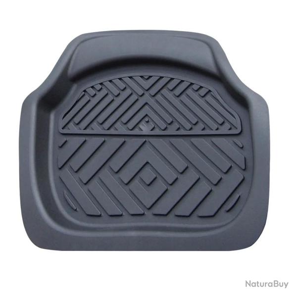 Tapis rectangle arri�re PVC baquet 50x35cm lavable �tanche