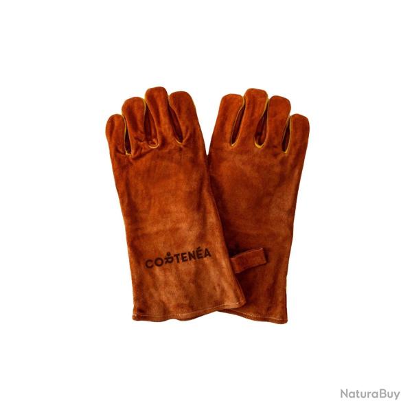 Gants en cuir corten�a