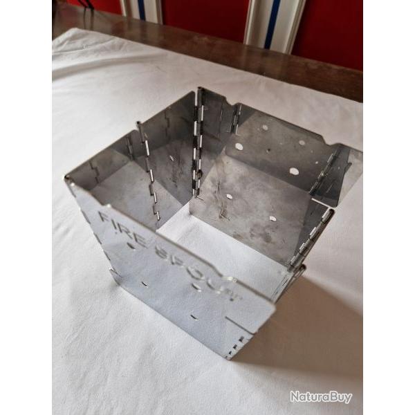 RECHAUD PLIANT POUR MOTO, CAMPING, CHASSE, SURVIVALISME, ...