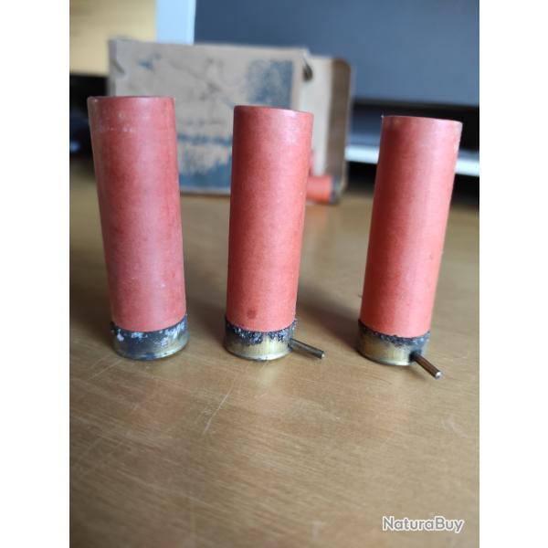 bo�te de 10 cartouches � broche de calibre 16