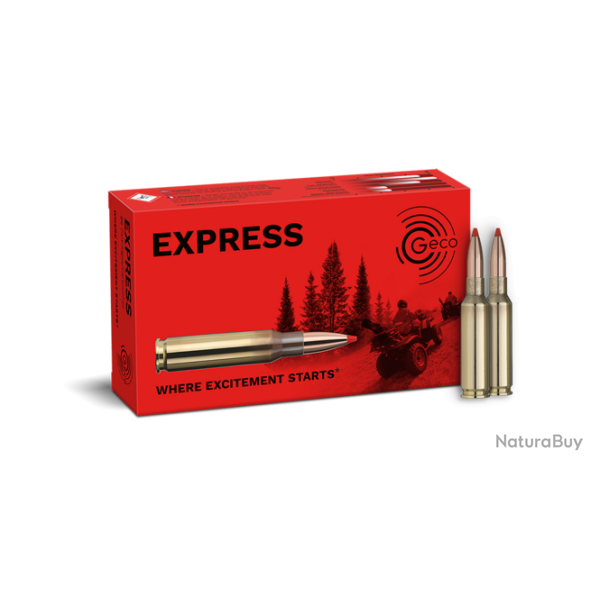MUNITIONS GECO CAL. .6,5 creedmoor express 9,1g 140gr 1 boite ( 20 munitions )