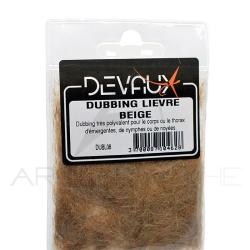 Dubbing DEVAUX li&egrave;vre beige