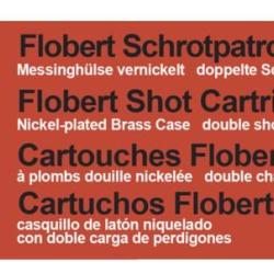 BTE 50 CART. RWS DOUBLE CHARGE CAL. 9 MM FLOBERT / 36 MM N&deg; 8
